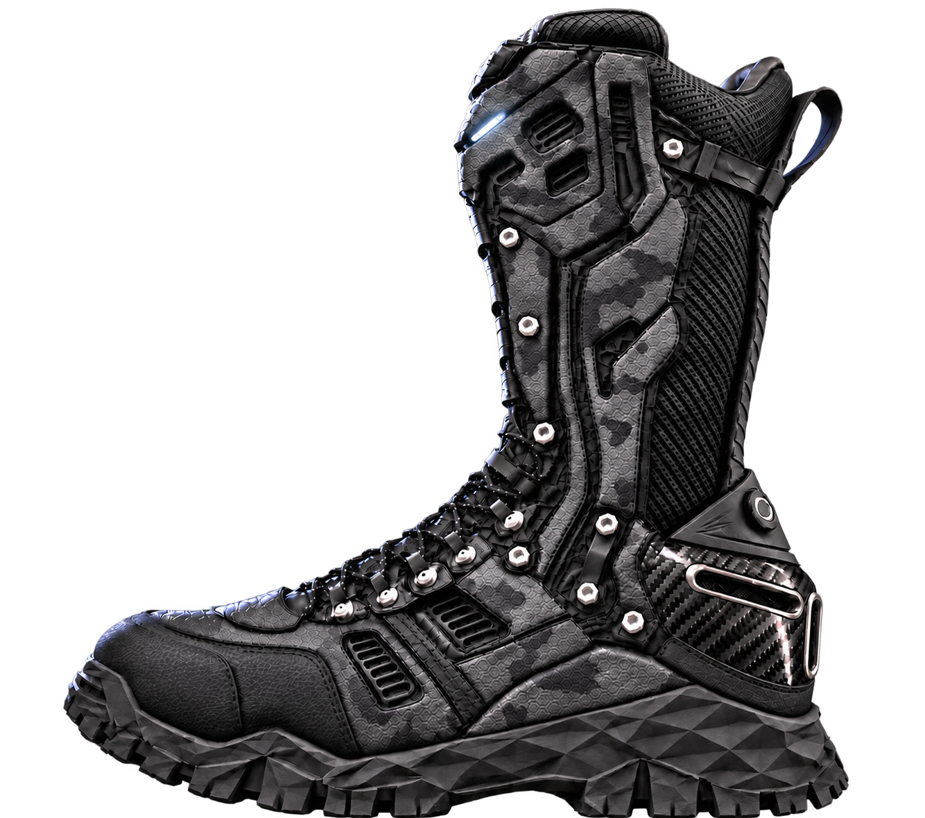 Tall boot concept extracted from the supplied application sketch.